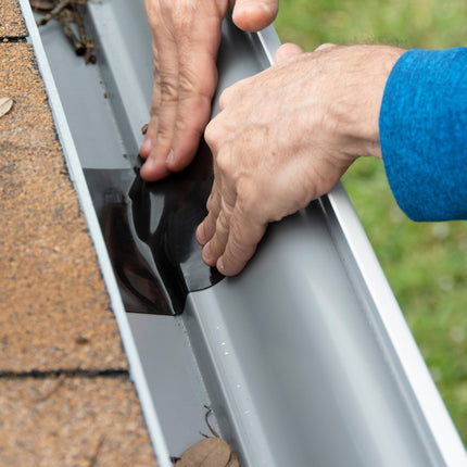 Flex Tape, Original Thick Flexible Rubberized Waterproof Tape - Seal and Patch Leaks, Works Underwater, Indoor Outdoor - Home RV Roof Plumbing and Pool Repairs, Gray, 4 in x 5 ft, Pack of 1