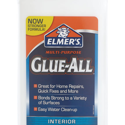 Elmer's Products E3820 Multi-Purpose Glue, 8 oz, White, 8 Fl Oz