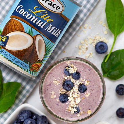 Grace Classic Coconut Milk 13.5 Fl Oz - 2 Pack - Unsweetened Coconut Milk Canned - Leche de Coco