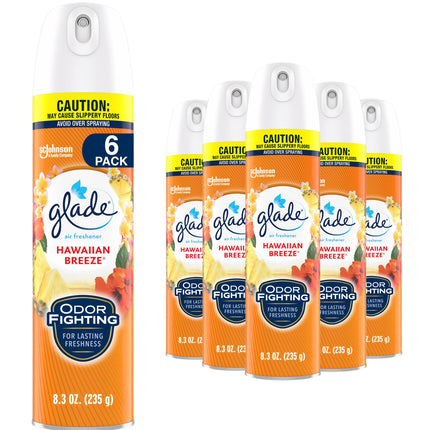 Glade Air Freshener Room Spray, Clean Linen, 8.3 oz, 6 Count