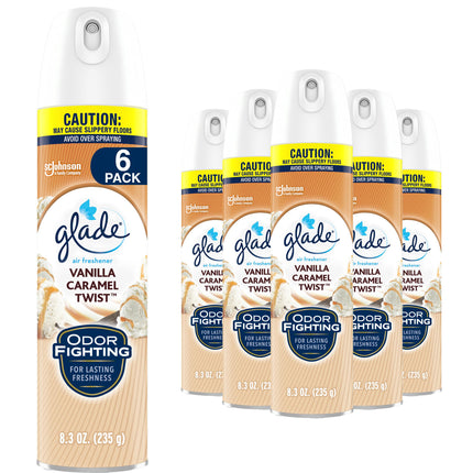 Glade Air Freshener Room Spray, Clean Linen, 8.3 oz, 6 Count