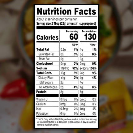 Grace Cock Flavored Soup Mix - 1.76oz - 6 Pack - Caribbean Soup Mix - Seasoning Packets