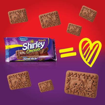 Wibisco Shirley Biscuits, Original, 3.7 oz (Pack of 24)