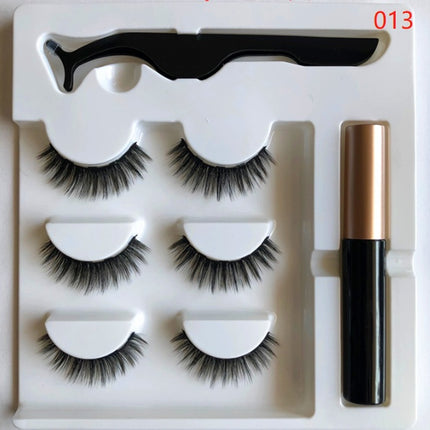 Magnetic false eyelashes