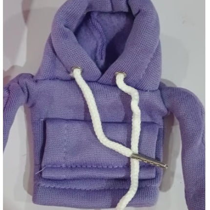 Universal Gear Knob Cover Hoodies Handle Cover Gear Grip Handle Knob Creativity Sweatshirt Nonslip Car Decoration