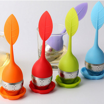 Leaf silicone tea machine