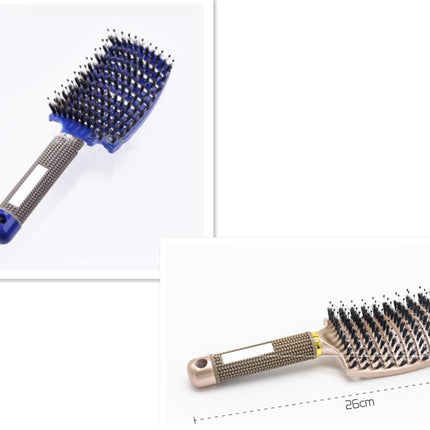 Hairbrush Anti Klit Brushy Haarborstel Women Detangler Hair Brush Bristle Nylon Scalp Massage  Teaser Hair Brush Comb