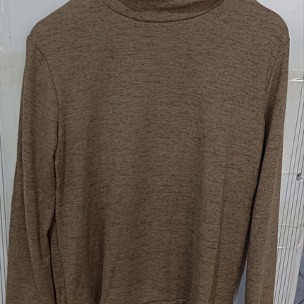 Fashion Long Sleeve Pullover Sweater Fall And Winter Fashion Solid Color Knitted Tops For Women Clothing