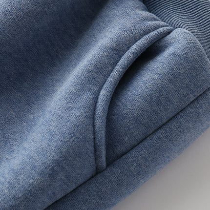 Lamb velvet padded sweatpants