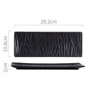 Japanese Creative Sushi Plate Pottery Long Plate