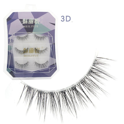 3D stereo handmade false eyelashes