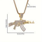 AK Rifle Pendant Chain