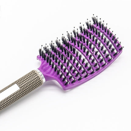 Hairbrush Anti Klit Brushy Haarborstel Women Detangler Hair Brush Bristle Nylon Scalp Massage  Teaser Hair Brush Comb