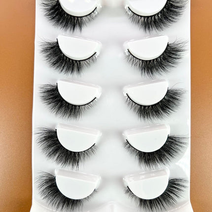 Mink Eyelashes Eye Tail Lengthening Natural Eyelashes Flat False
