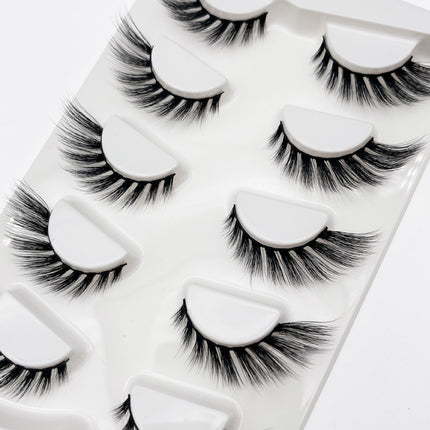Mink Eyelashes Eye Tail Lengthening Natural Eyelashes Flat False