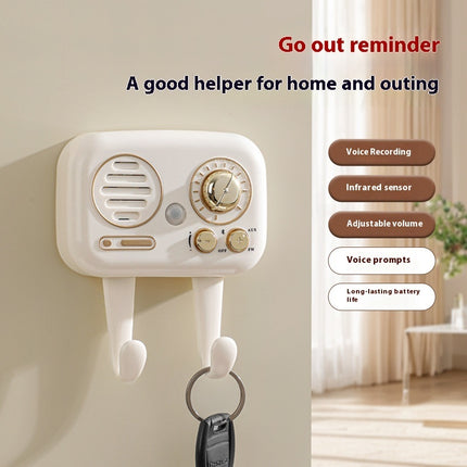 Exit Reminder Smart Voice Reminder Artifact Automatic Intelligent Induction To Go Out For People Forget Your Keys Sensor