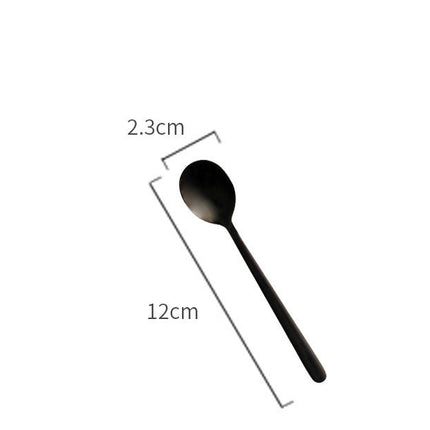 Golden spoon spoon coffee Nordic spoon stirring