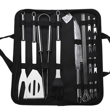 10 pieces of bbq barbecue tools outdoor baking utensils
