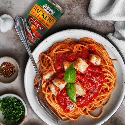 Grace Chunky Mackerel In Tomato Sauce 15oz - 2 Pack - Canned Mackerel