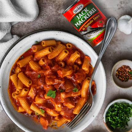 Grace Chunky Mackerel In Tomato Sauce 15oz - 2 Pack - Canned Mackerel