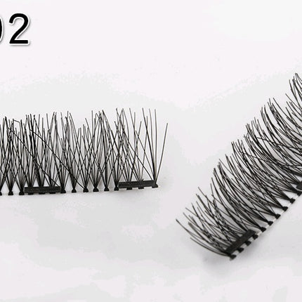 Magnet false eyelashes hand-woven