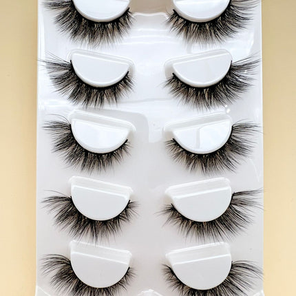 Mink Eyelashes Eye Tail Lengthening Natural Eyelashes Flat False