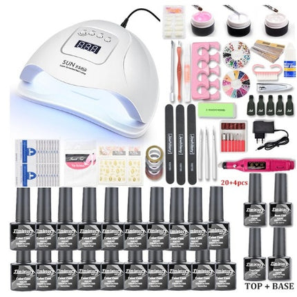 80W Nail Phototherapy Machine Set