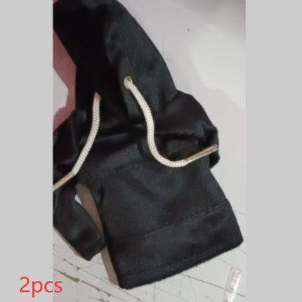 Universal Gear Knob Cover Hoodies Handle Cover Gear Grip Handle Knob Creativity Sweatshirt Nonslip Car Decoration