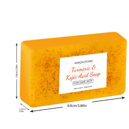 Turmeric Exfoliating Cleansing Pads Compressed Facial Sponges Skin Care Tools For Face Clogged Pores Excess Oil Cleansing