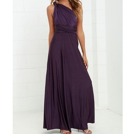 Women's Sexy Long Party Dress Club Floor-Length Summer Backless Bandage Maxi Dress Multiway Bridesmaids Boho Women Dress Vestidos