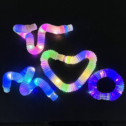Fashion Decompression Luminous Extension Tube Toy