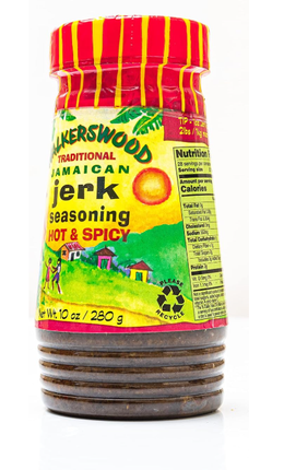 Walkerswood Traditional Jamaican Jerk Seasoning, Hot & Spicy and Mild Combo Pack Jamaican Jerk Seasoning, 10 oz (Pack of2)