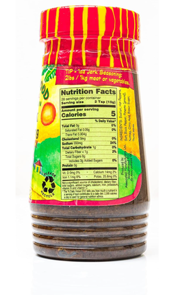 Walkerswood Traditional Jamaican Jerk Seasoning, Hot & Spicy and Mild Combo Pack Jamaican Jerk Seasoning, 10 oz (Pack of2)