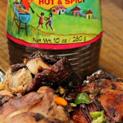 Walkerswood Traditional Jamaican Jerk Seasoning, Hot & Spicy and Mild Combo Pack Jamaican Jerk Seasoning, 10 oz (Pack of2)