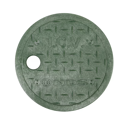 NDS 6-in W x 1-in H Round Valve Box