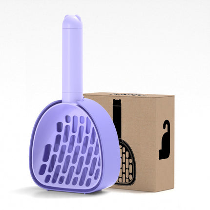 Cat Litter Scoop Plastic Cats Poop Scoop With Base Pets Cleanning Tool Cat Toilet Products Durable Litter Box Cleaner Shovel Pet Products
