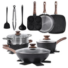 17-piece Non-stick Cookware Set, Cooking Set