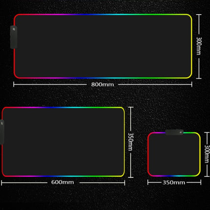 RGB Mouse Pad Luminous Mouse Pad Led Mouse Pad