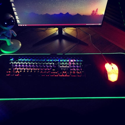 RGB Mouse Pad Luminous Mouse Pad Led Mouse Pad