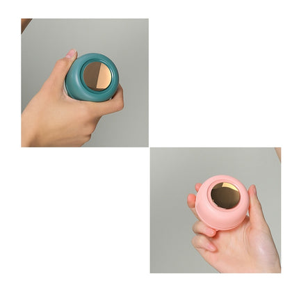 Mini Clip Fan Hanging Waist Neck Fan Girl Electric Air Cooling Fan 900mah USB Leafless Fan 3 Speeds For Outdoor Camping Fishing