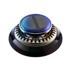 Portable Kinetic Car Air Freshener Solar Powered Double Ring Rotating Air Cleaner Perfume Fragrance Diffuser