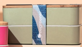 Eco Friendly Beegreener Bento Box Sealed Lunch Box Japanese Type Children Lunch Box Bamboo Lid