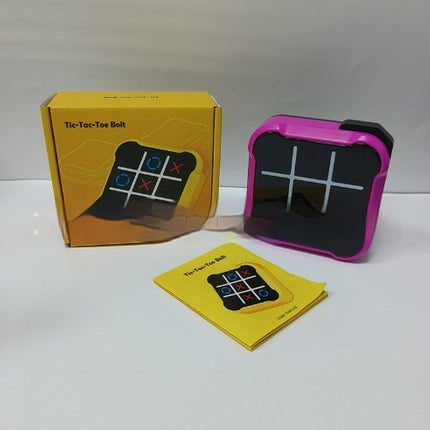 Educational Tictactoe Three-character Chess Rice Chess Children's Toys Montessori Puzzle Table Game Chess Chess Set Portable For Adults Kids