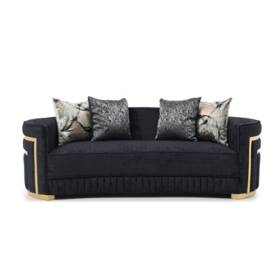 Soledad G00523A-S Sofa , Black