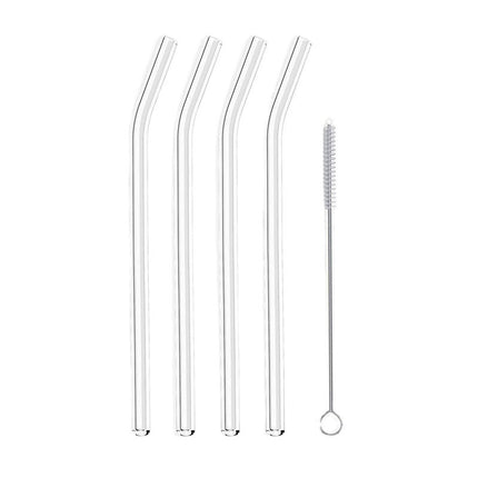 Glass Straws, Pearl Milk Tea Coarse Drinking Straws, Non-disposable Transparent Water Cups, Long Straws