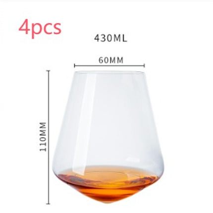 Tumbler Wine Glass Crystal Handmade Wine Glass Foreign Wine Glass