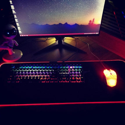 RGB Mouse Pad Luminous Mouse Pad Led Mouse Pad