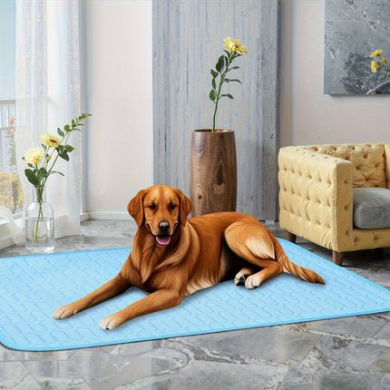 Ice Silk Cooling Latex Dogcat Cool Pad
