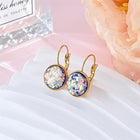 New Sequin Rhinestone Earrings Fashion Stainless Steel Jewelry For Women