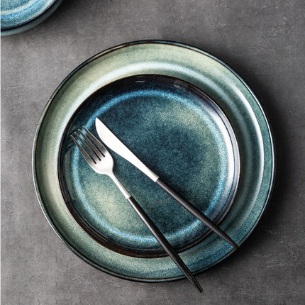 Lototo Japanese Tableware Set Ceramic Bowl Plate